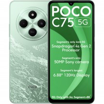 Poco C75 5G Color: Enchanted Green