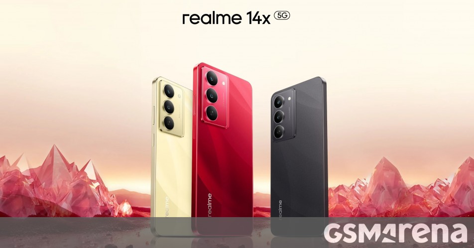 Realme 14x's launch date, design, and price segment officially revealed