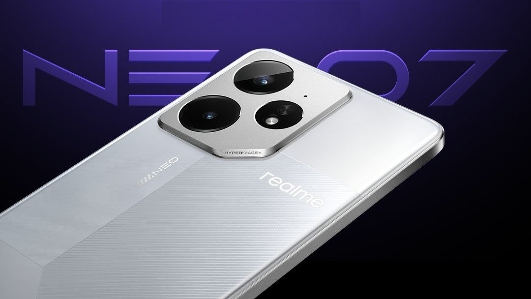 Realme Neo7's design and chipset officially revealed