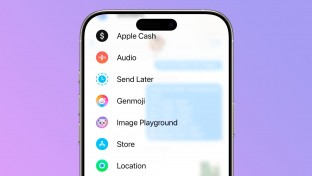 Changes to camera controls and Zenmoji options in Messages (Credit: MacRumors)