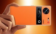 Nubia Z70 Ultra gets orange makeover ahead of the Chinese New Year