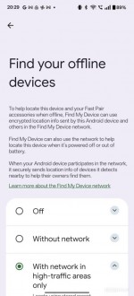 Find My Device works on the OnePlus 13 even when powered off