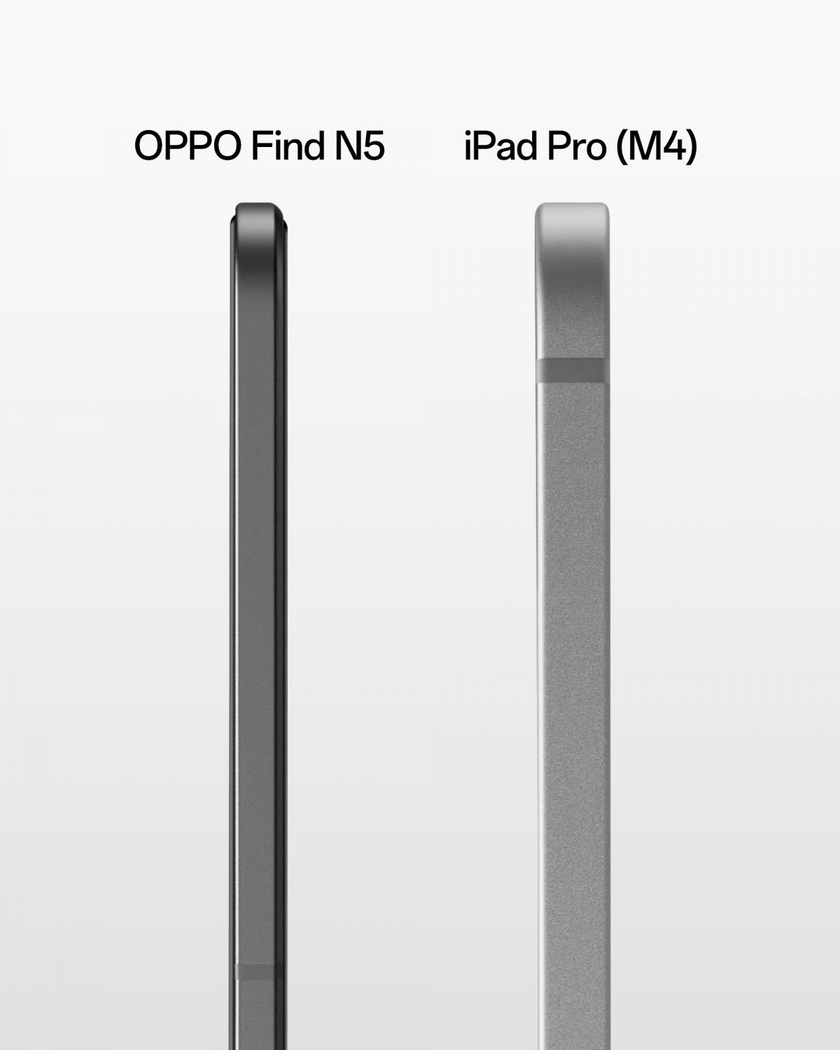 oppo find n5 ทีเซอร์ใหม่ขนาดขึ้นกับ iPad pro ล่าสุด