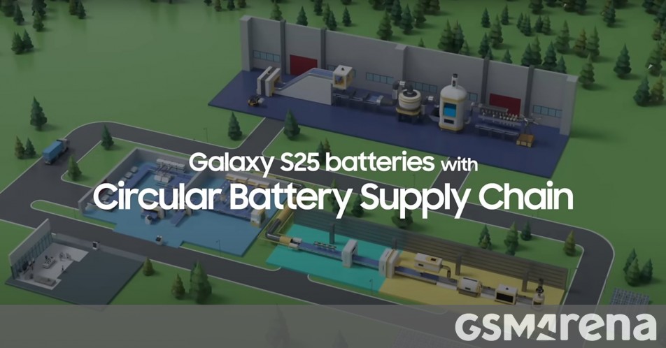 Samsung advances green efforts with recycled cobalt in Galaxy S25 batteries