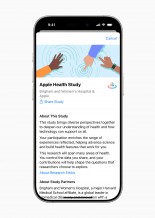 New Apple Health Research in Apple Research Application