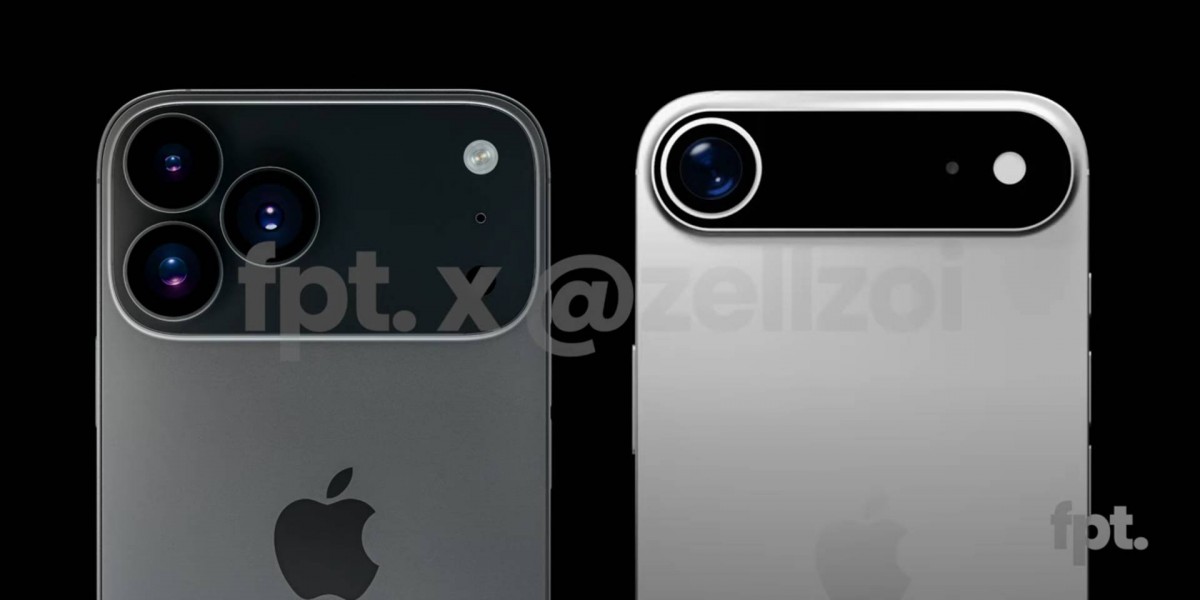 Speculative render: iPhone 17 Pro Max and iPhone 17 Air