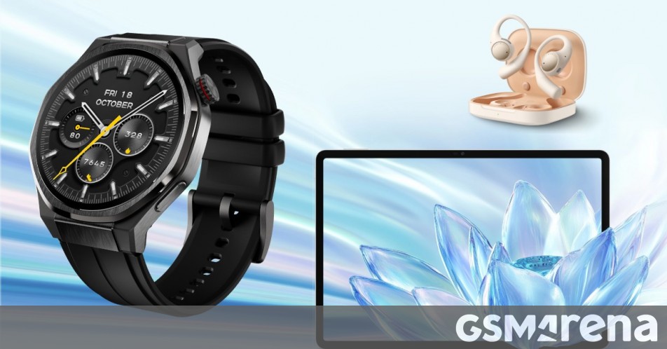 Honor Watch 5 Ultra debuts with titanium build and ECG, Honor Pad V9 and Earbuds Open go global