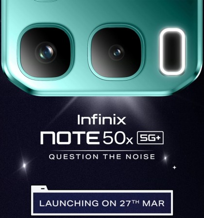 Infinix Note 50x launched date, design and colors detected