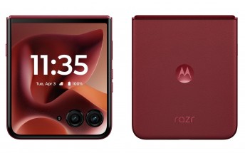 Motorola Razr 60 Ultra leaks in new renders showing red colorway