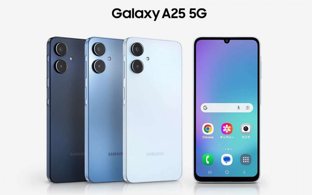 Samsung resurrects Galaxy A25 5G as a dual-camera version for Japan