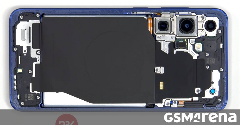 Samsung Galaxy S25+ teardown video shows a larger vapor chamber