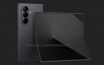 Samsung Galaxy Z Fold7 renders show a thinner device