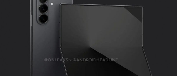 Samsung Galaxy Z Fold7 renders show a thinner device