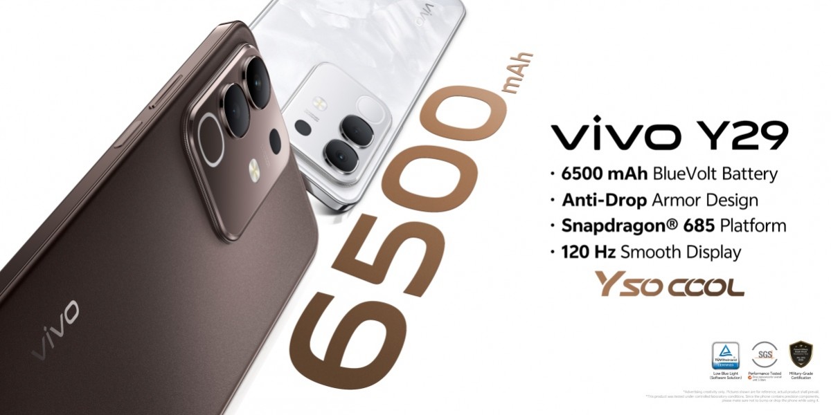 vivo Y29 gets a 4G version with a bigger battery