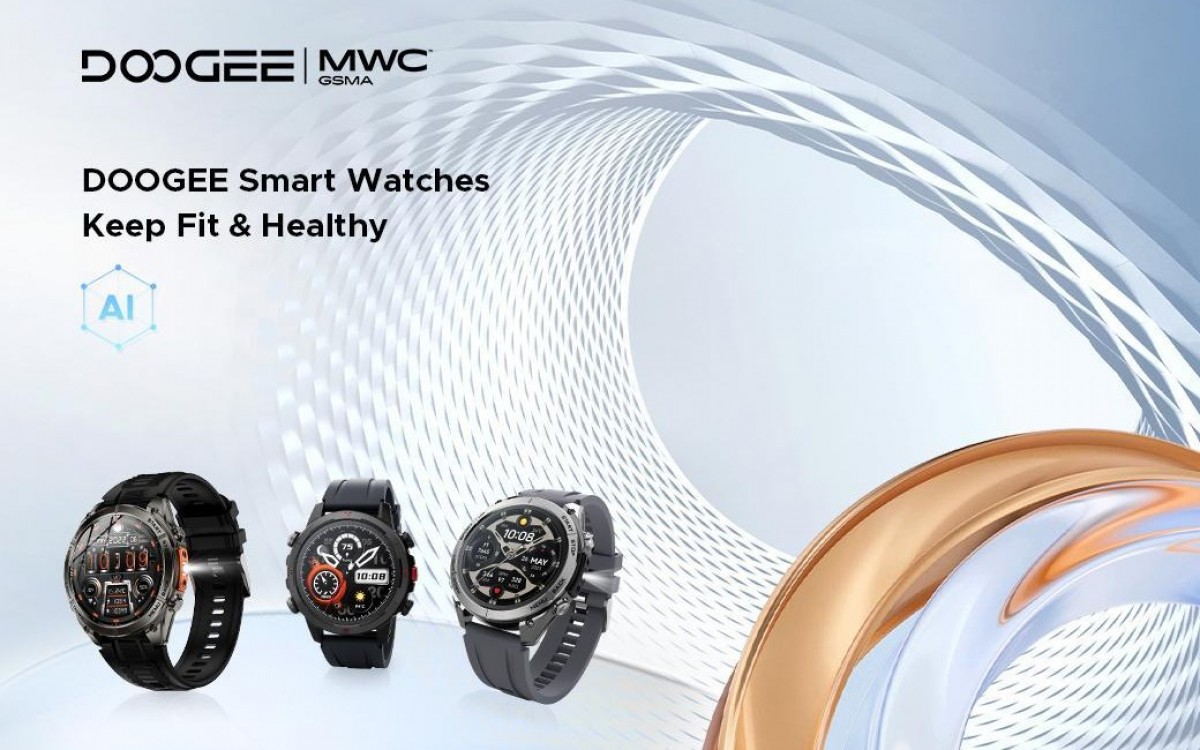 Doogee expands the product portfolio with two tablets and three smartwatches