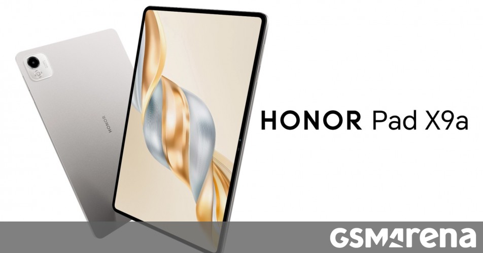 Honor Pad X9a goes official with an 11.5" screen and 8,300 mAh battery