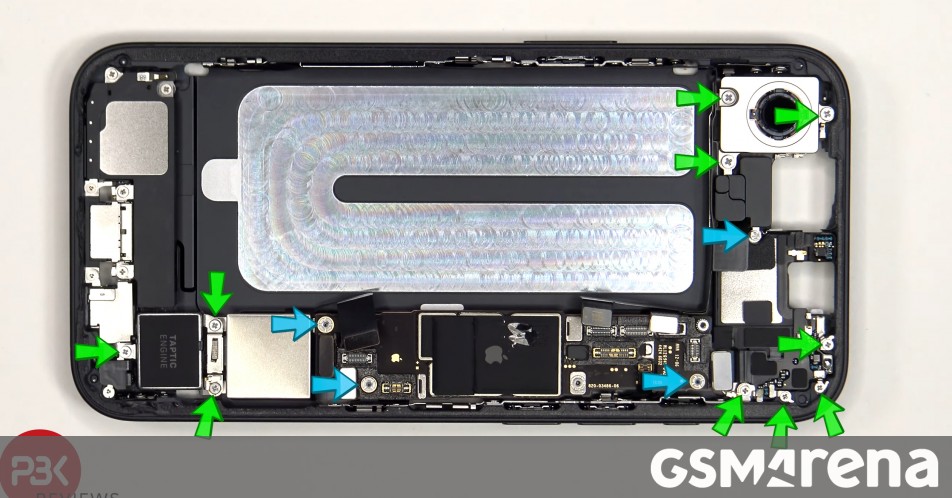 Check out the iPhone 16e disassembly video