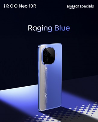 iQOO Neo 10R in: Raging Blue