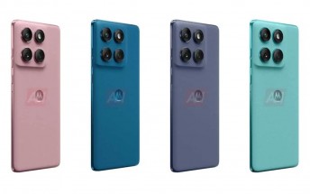 New Motorola Edge 60 Fusion renders leak, showing all four colors 