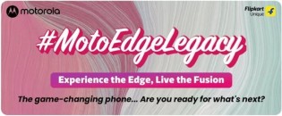 Motorola Edge 60 Fusion teaser by Flipkart