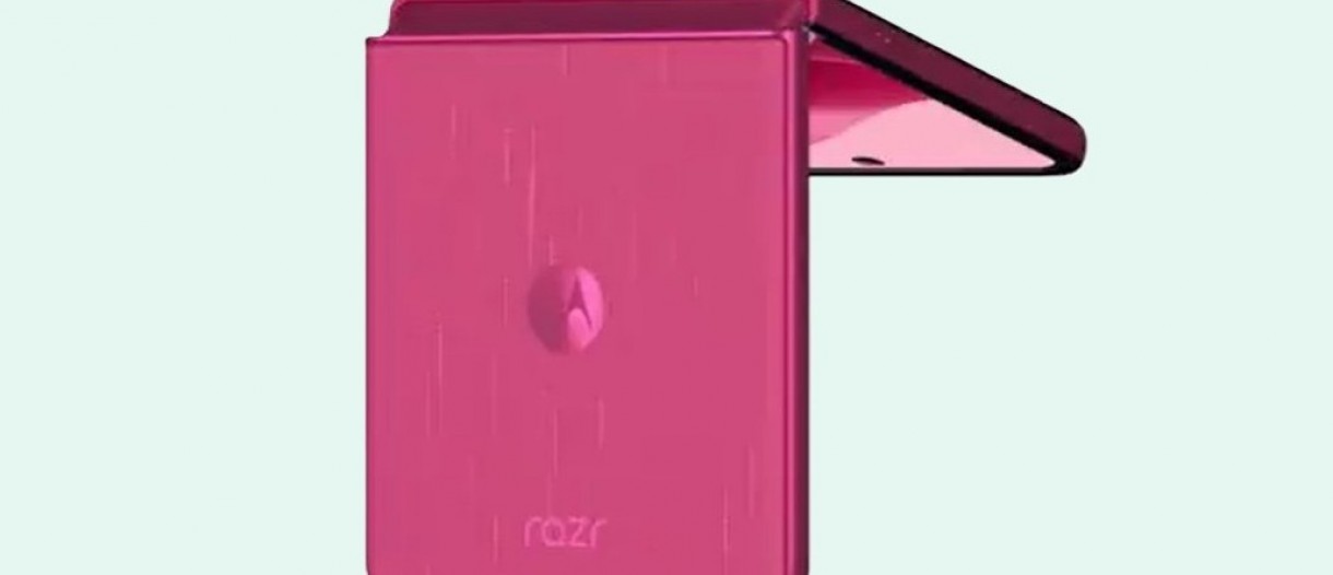 未使用　Motorola razr 60s ピンク MOTOROLA motorola razr 60s SoftBank [PANTONE Parfait Pink(パルフェ