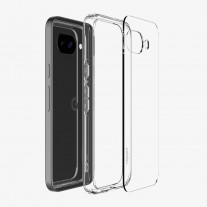 Google Pixel 9a in Spigen Ultra Hybrid Back Cover case