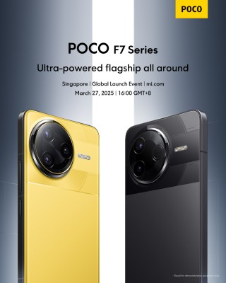 The Poco F7 series is being launched on 27 March