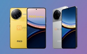 Poco F7 Pro and F7 Ultra specs and images leak