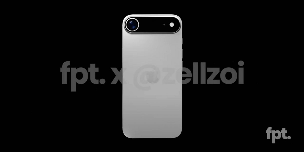 Apple iPhone 17 Air (speculative render)