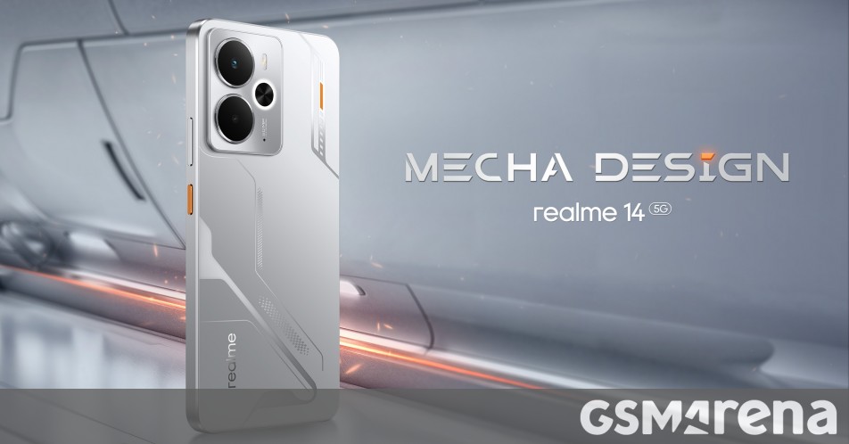 Realme 14 5G's launch date announced