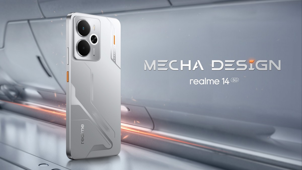 Realme 14 5G's key specs and design revealed