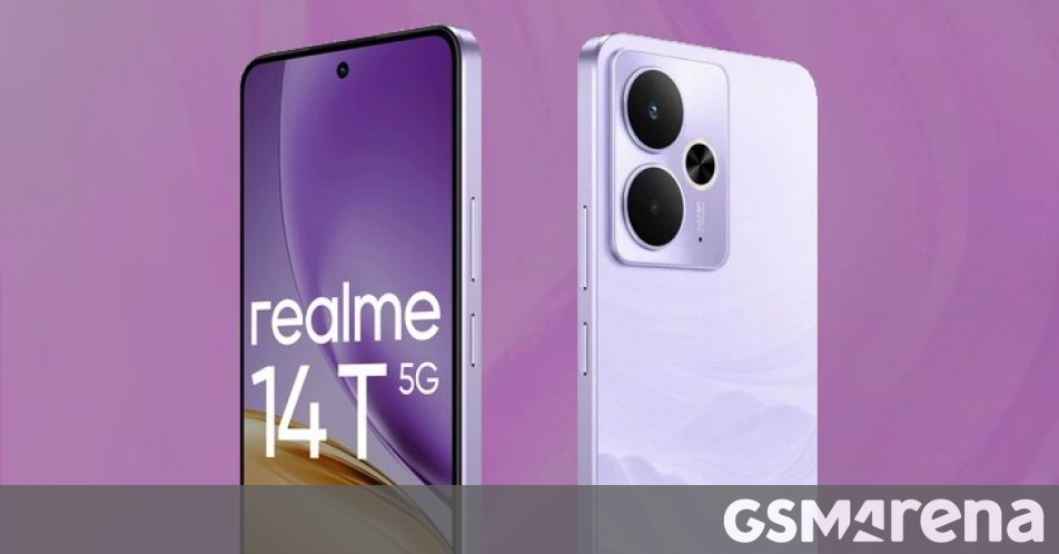 Realme 14T surfaces early: a 5G phone with an IP69K rating and 100W fast charging