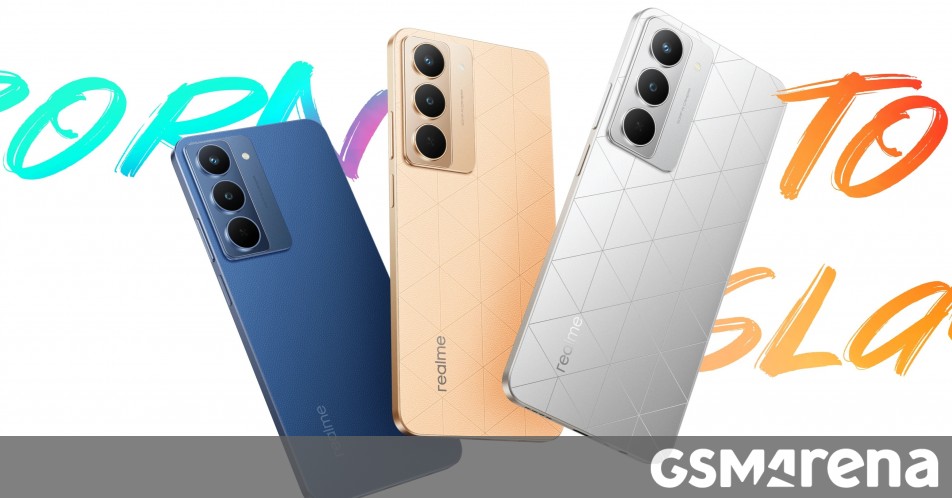 Realme Narzo 80x's RAM, storage, and color options surface