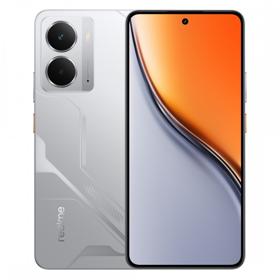 Realme P3 5G Mobile Phone 8 256GB Smartphone, 120Hz Amoled Display IP69, 2000nit Peak Brightness, 5260mAh 45W SUPEROOC Charge, Snapdragon 6 Gen 4, Mocha Gray