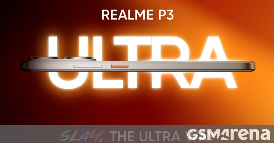 Realme P3 Ultra coming soon as the brand's first Ultra smartphone