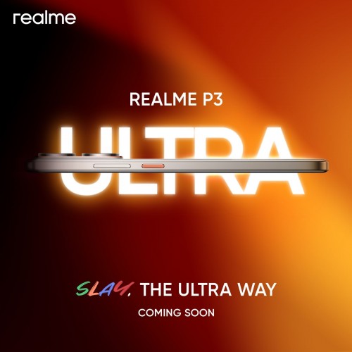 Realme P3 Ultra teased with a fusion of 'style, speed, and superior imaging'