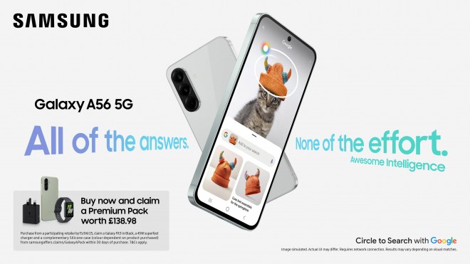 Galaxy A56 and A36 offer in the UK