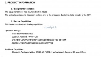 5G Band Support: Galaxy Tab S10 Fe