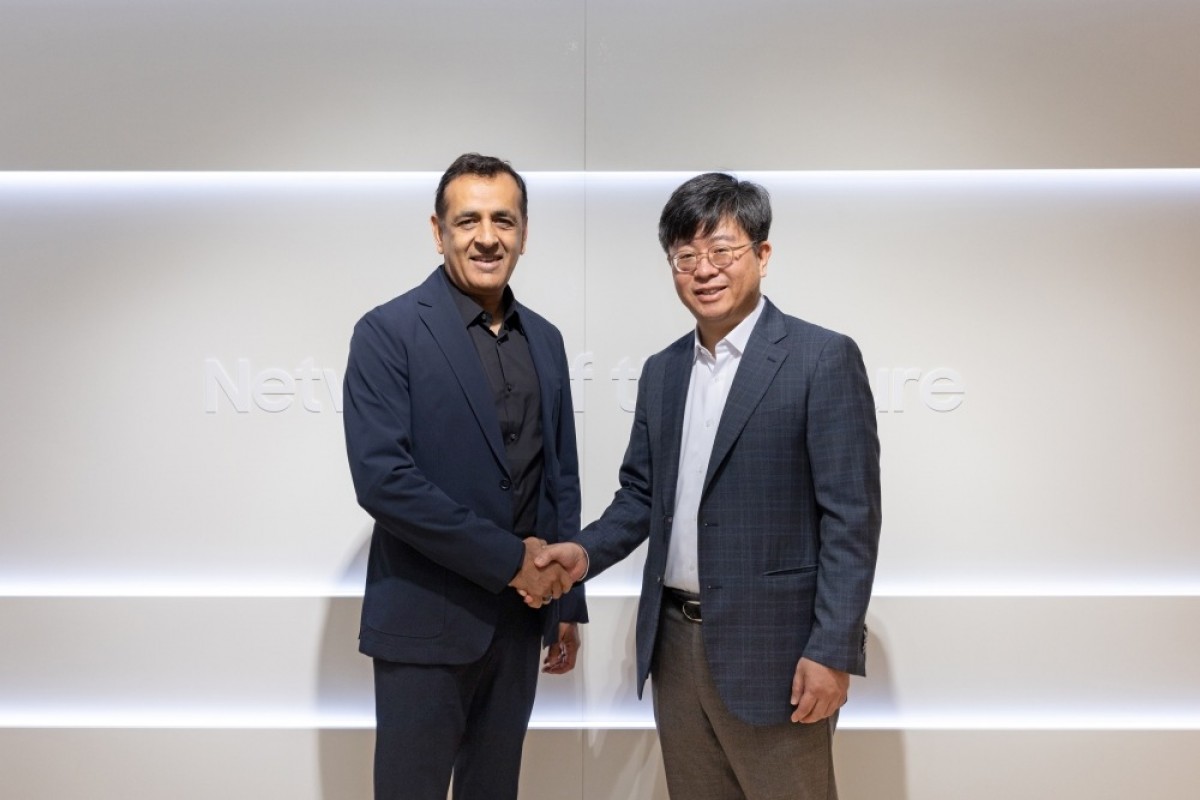 NVidia SVP for Telecom Ronnie Vasist and Samsung EVP and Head of R&D Moon