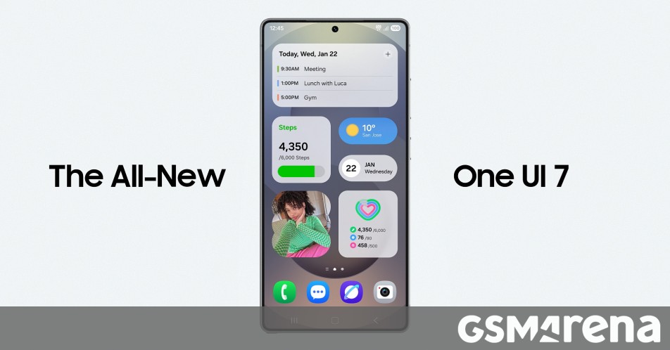 Samsung One UI 7 official rollout schedule is out, first updates begin on April 7