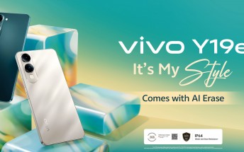 vivo Y19e arrives with a 90Hz screen, 5,500 mAh battery and IP64 rating, costs less than $100