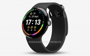 Google Pixel Watch 4 renders leak showing new buttons in a thicker body