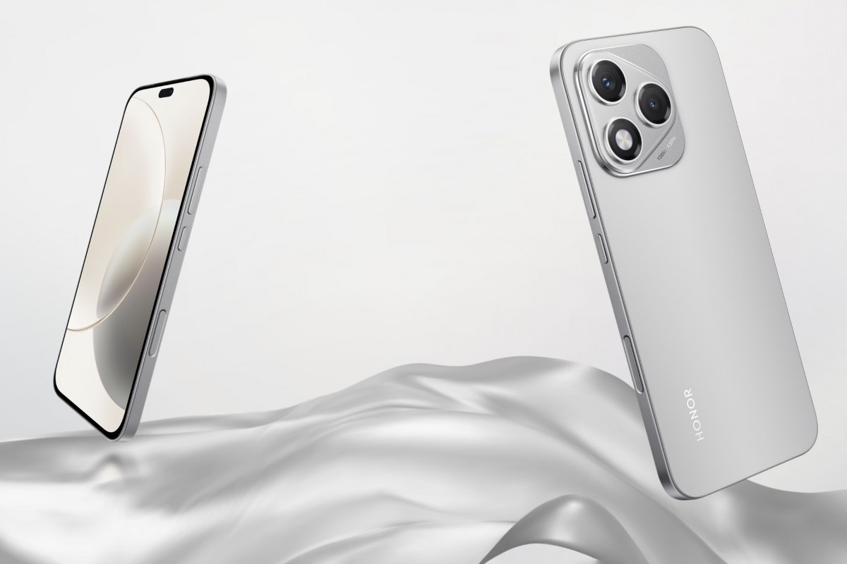 HAOYE Hoesje Honor 400 Pro 5G – Transparant TPU, Schokbestendig Met Versterkte Hoeken – Anti-vingerafdruk – Draadloos Opladen Mogelijk
