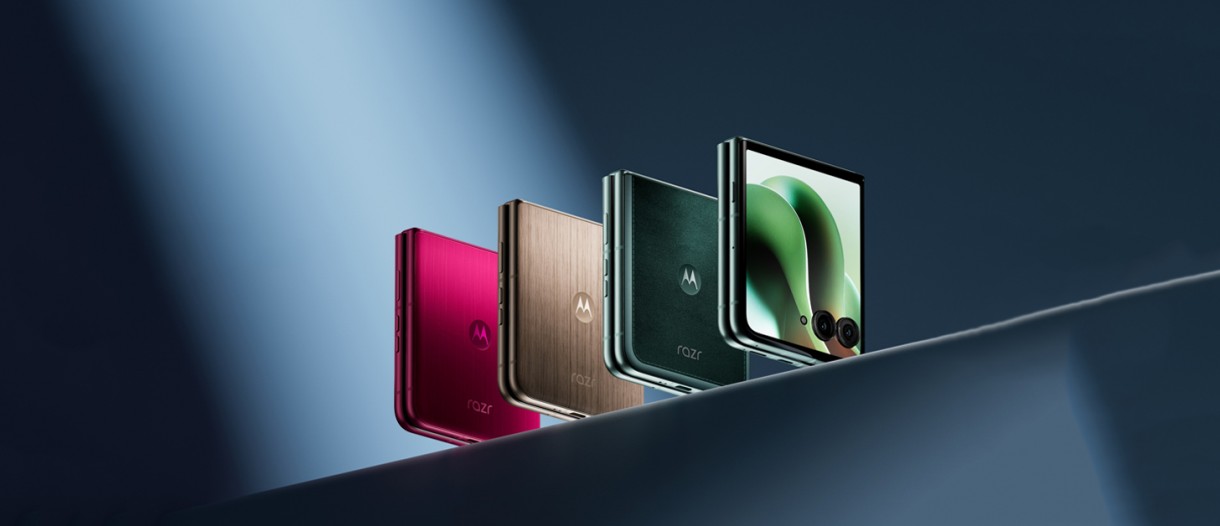 New Motorola Razr 60 and Razr 60 Ultra renders reveal colors, all