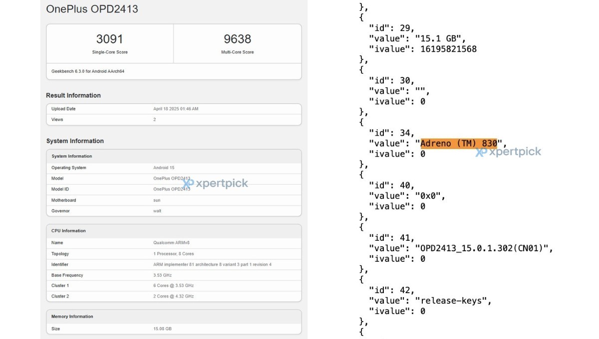 Upcoming OnePlus tablet runs Geekbench with Snapdragon 8 Elite at the helm