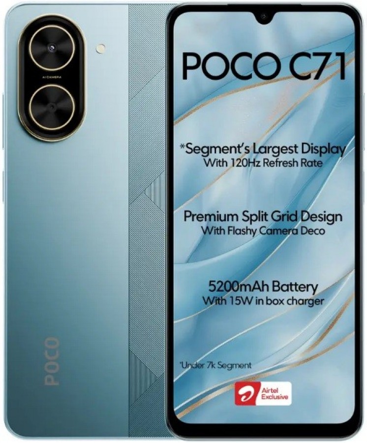 POCO C71 6.88インチ 5200mAh Amazon.com: Poco C71 4G LTE (for Tmobile Mint Tello & Global