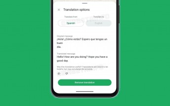 WhatsApp's messages and channel updates translation is available for beta users