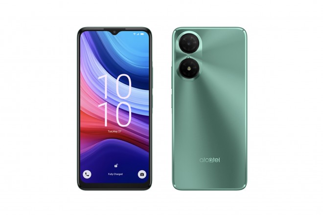 Alcatel 3 (2025) in Teal Blue
