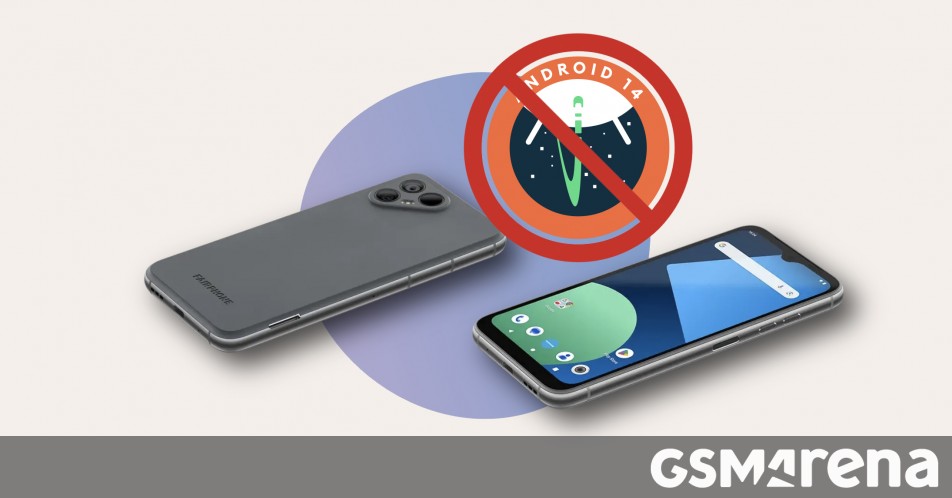Fairphone 4 is not getting Android 14 after all