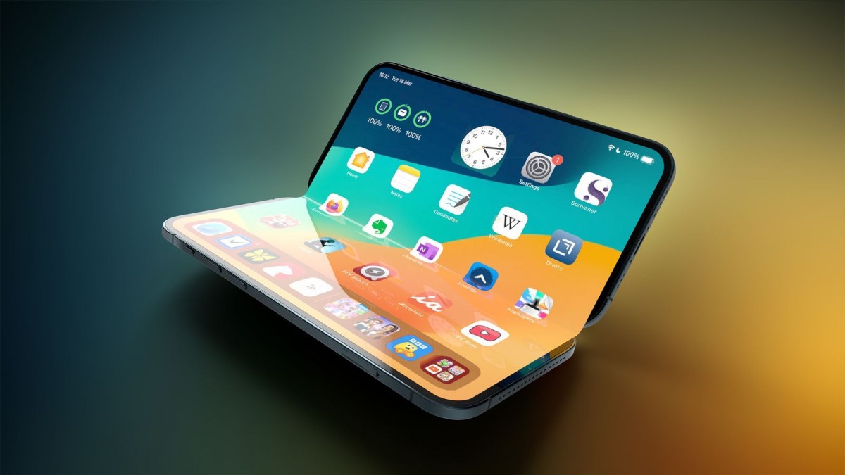 What's here that the first foldable iPhone will stand out